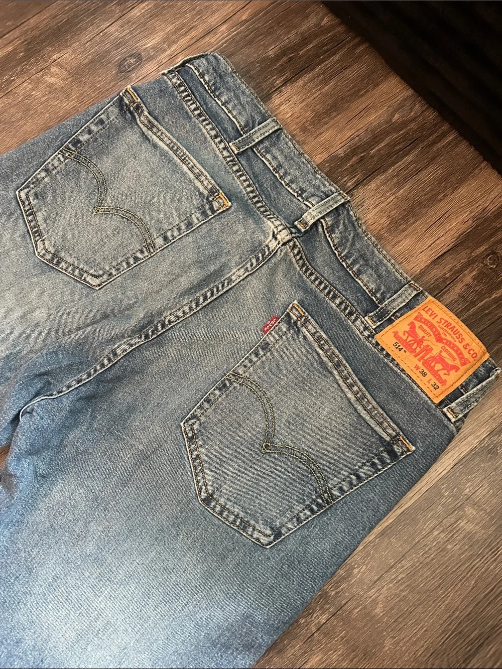 Levi's Men's Light Blue Slim Straight Jeans